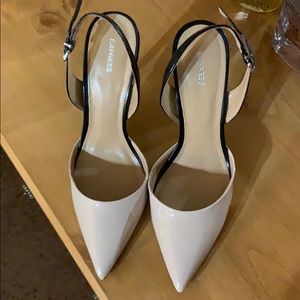 Express Two-Tone Slingback Pumps